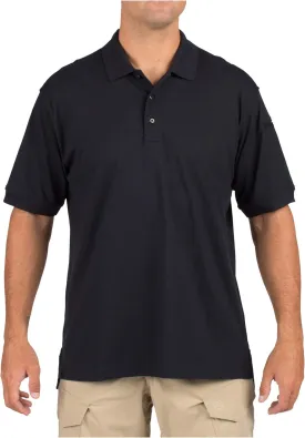 5.11 Tactical Men's Jersey Knit Short Sleeve Shirt, Wrinkle-Resistant Cotton, Pen Pocket, Style 71182