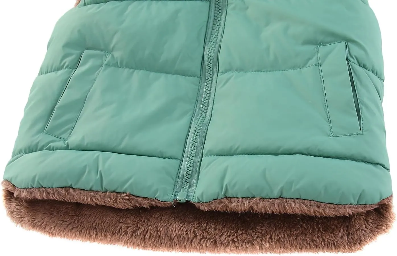 AIWUHE Toddler Boys Girls Hooded Puffer Vest Padded Warm Winter Jacket Sleeveless Bear ears Zipper Up Coat with pocket 1-7Y