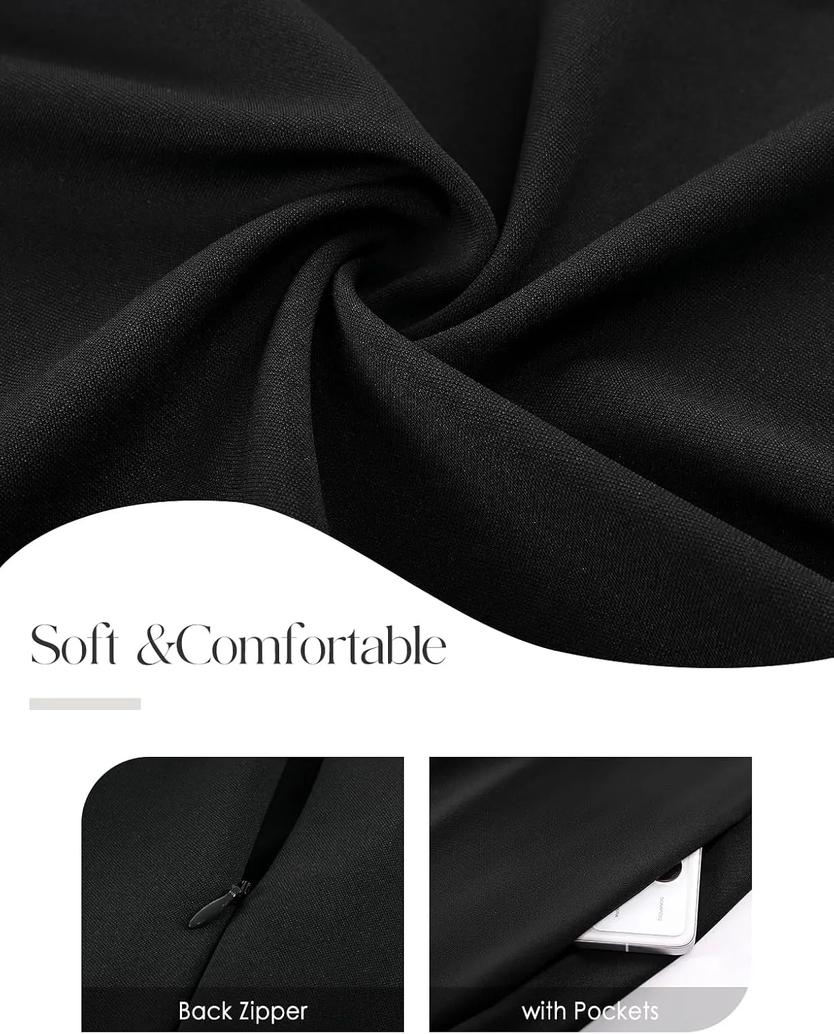Bbonlinedress Women Cocktail Wrap Wedding Guest Formal Dresses V Neck 3/4 Sleeve Vintage Tea Length Midi Party Dress