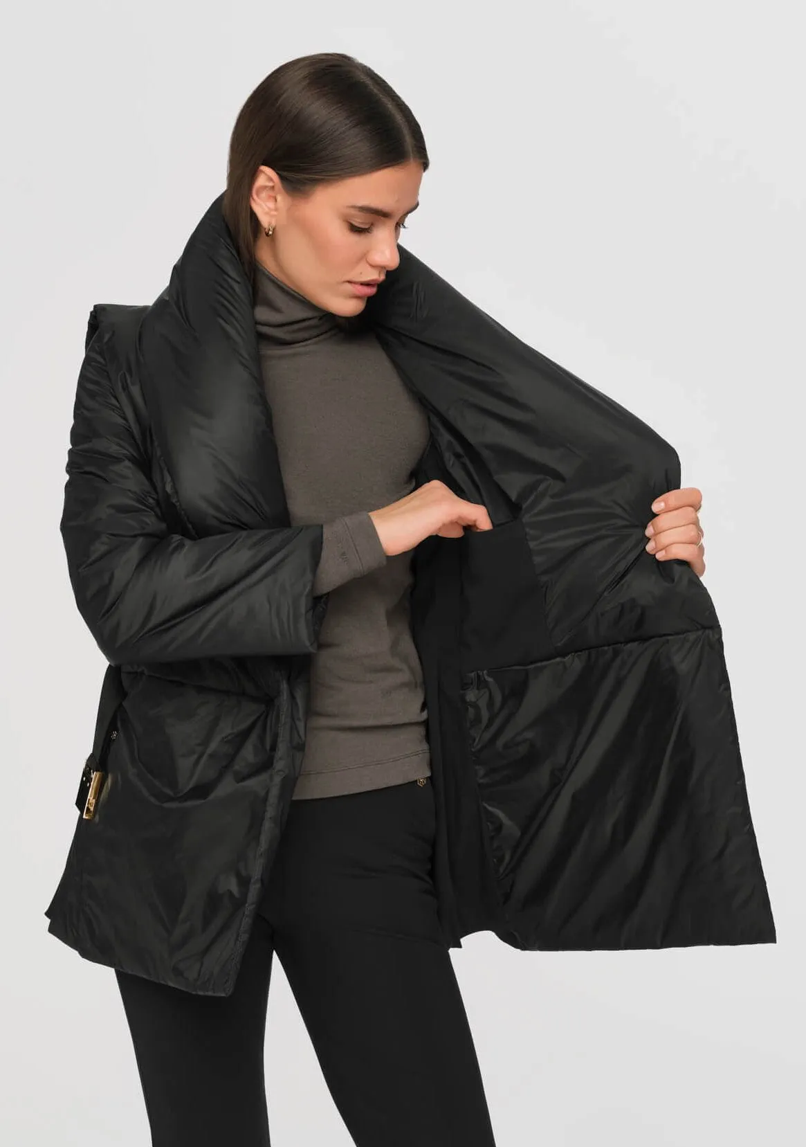 PIUCCIA Padded Jacket black