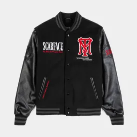 SP x Scarface Cigar Varsity Mens Jacket (Black/Red)