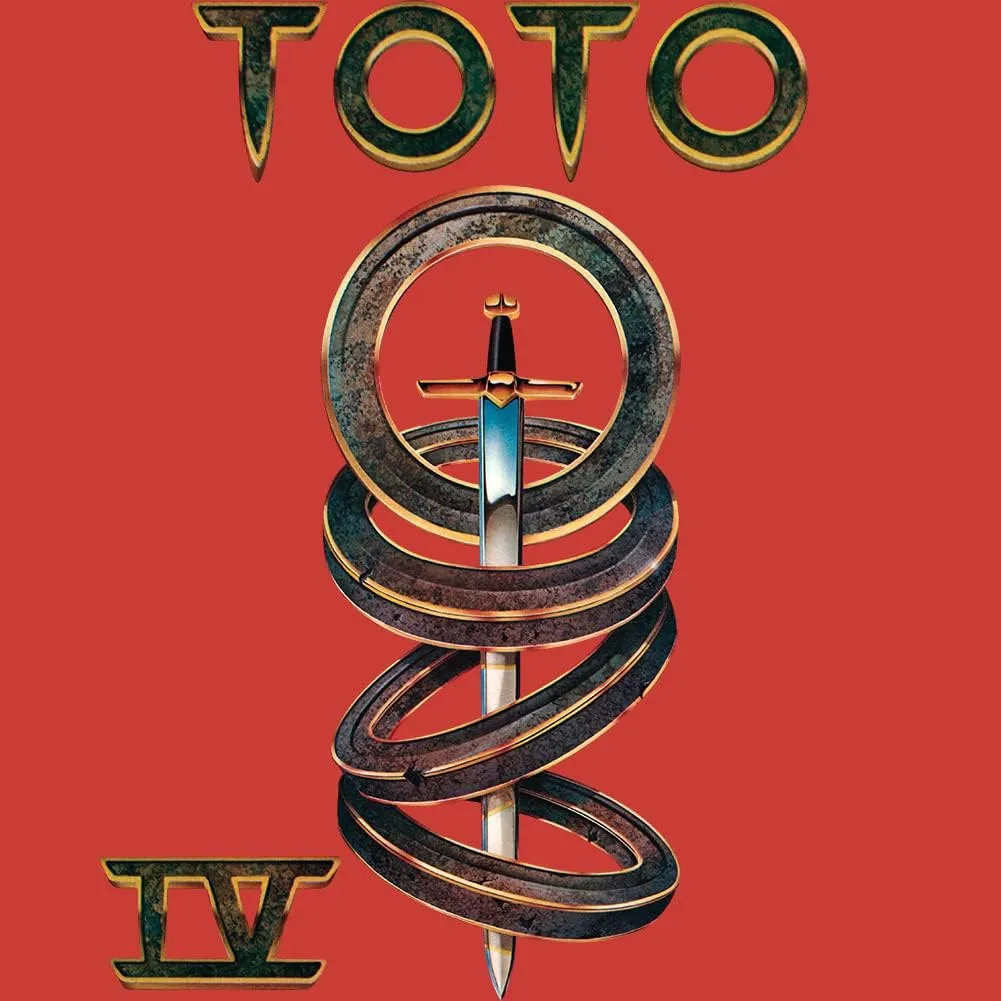 Toto Music IV Album Cover Mens Short Sleeve T Shirt 80s Classic Rock Vintage Style Graphic Tees