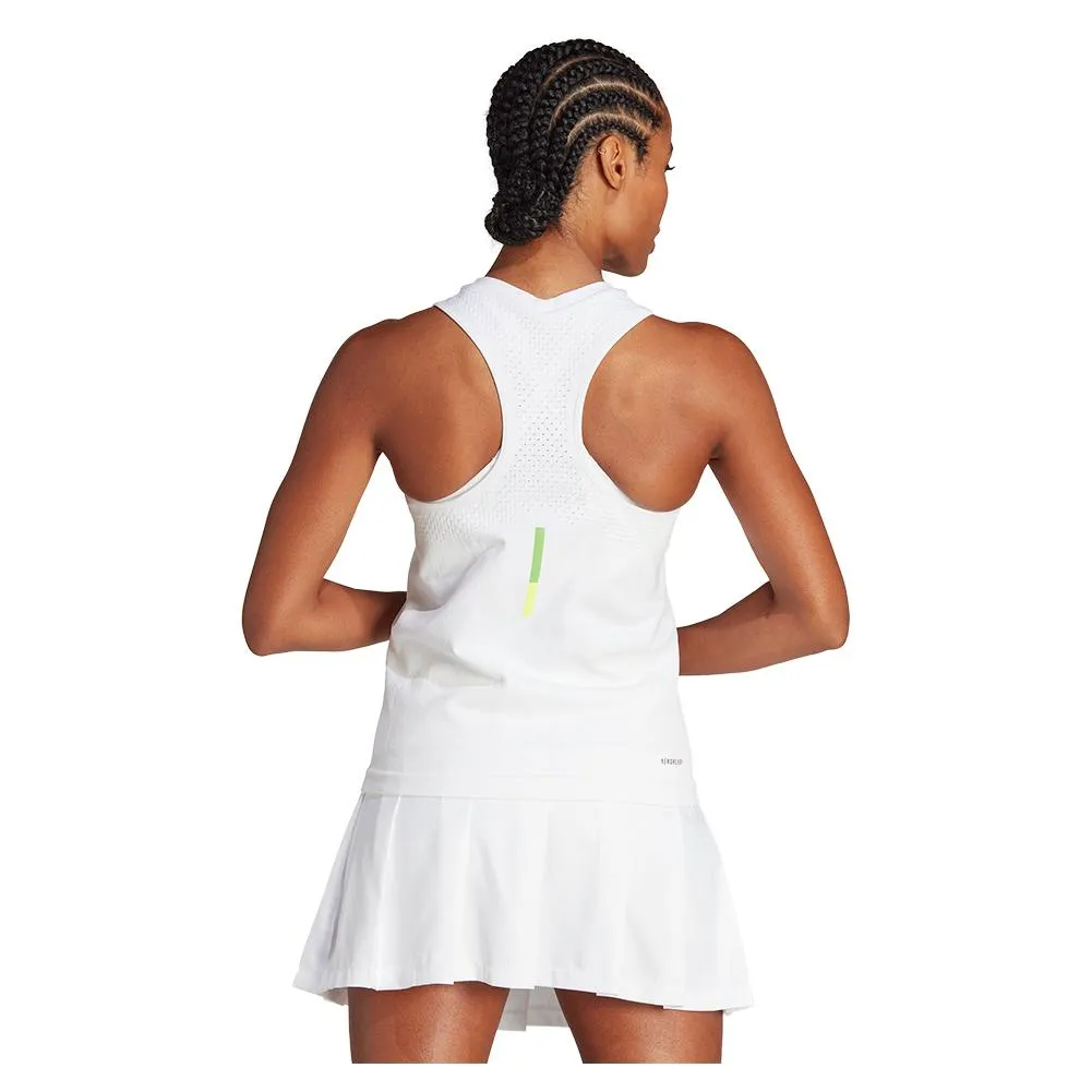 Women's London Seamless Tennis Y-Tank White