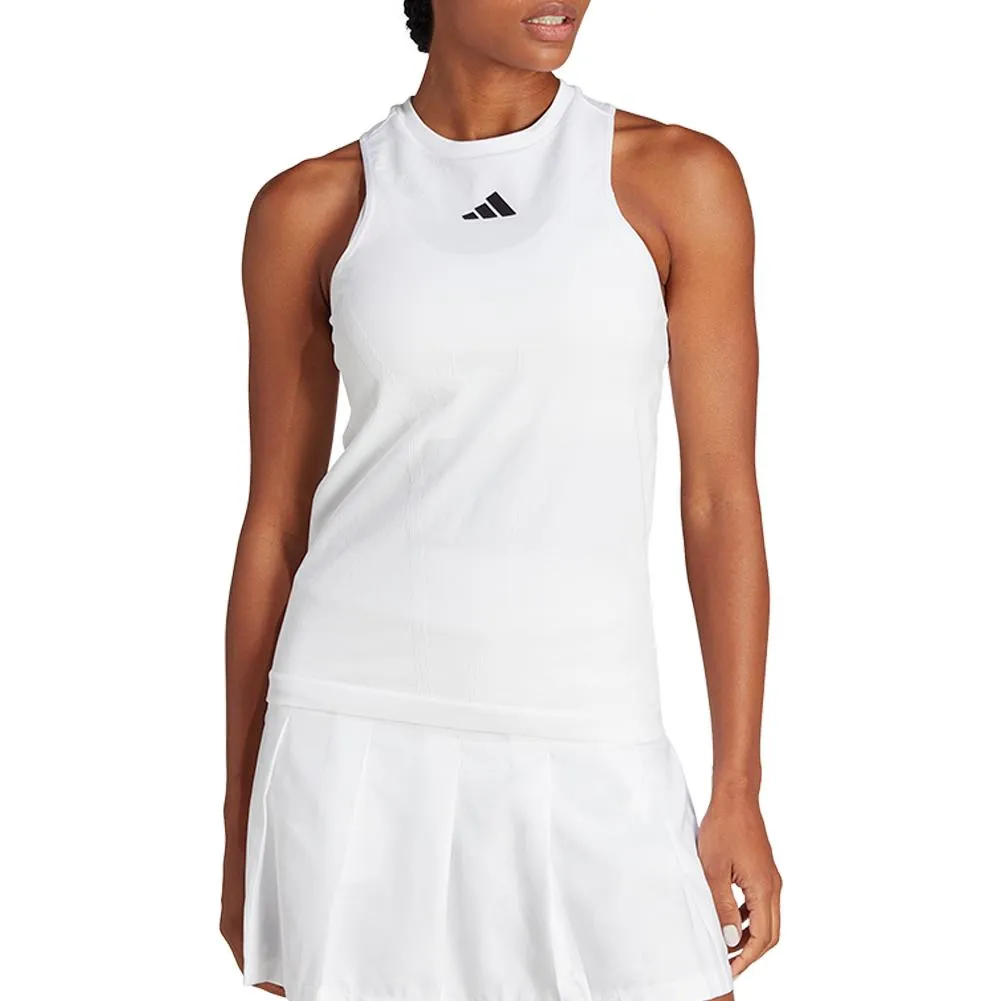 Women's London Seamless Tennis Y-Tank White